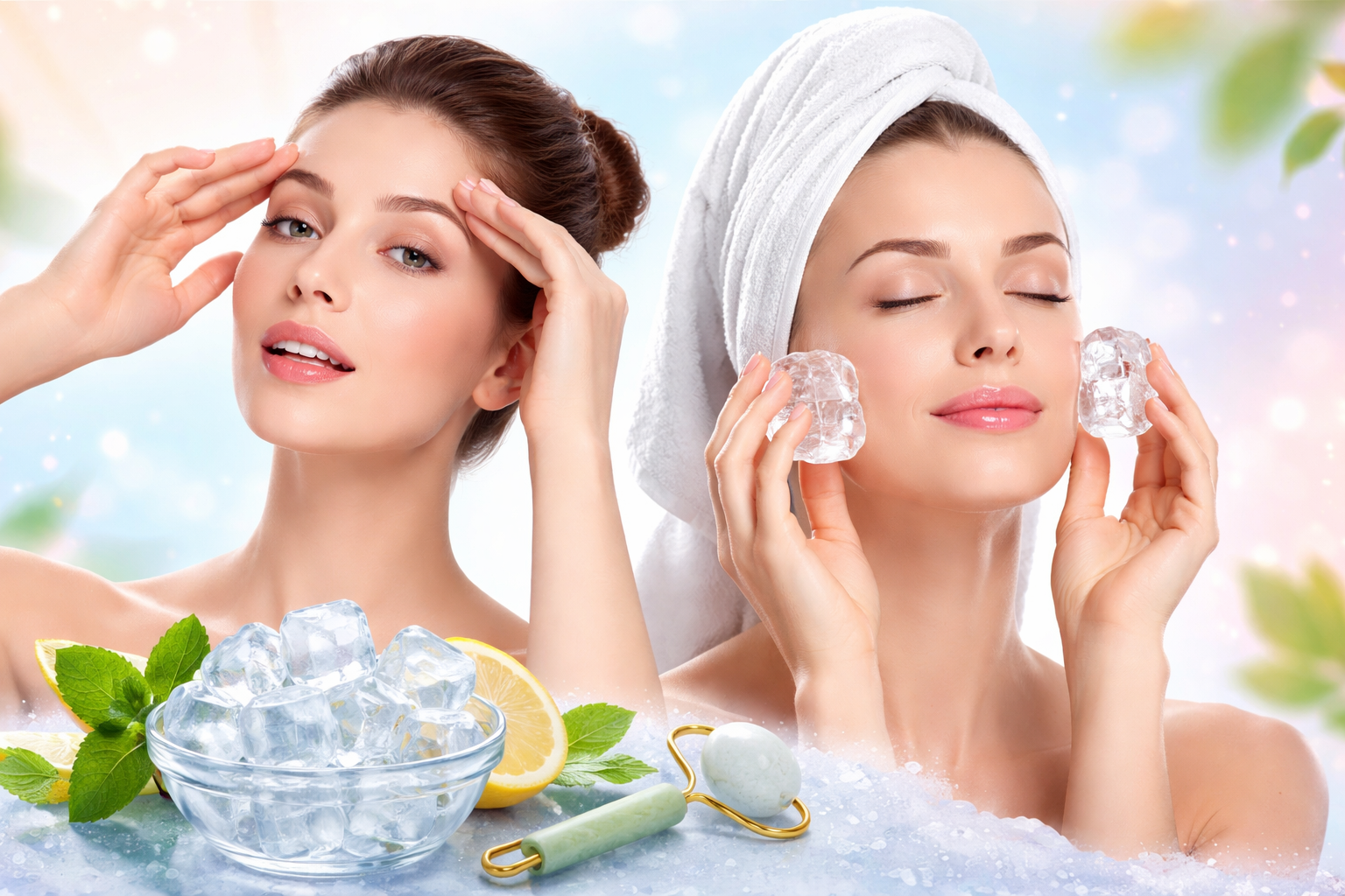 Face Yoga dan Ice Facial Jadi Rutinitas Baru untuk Kulit Lebih Kencang