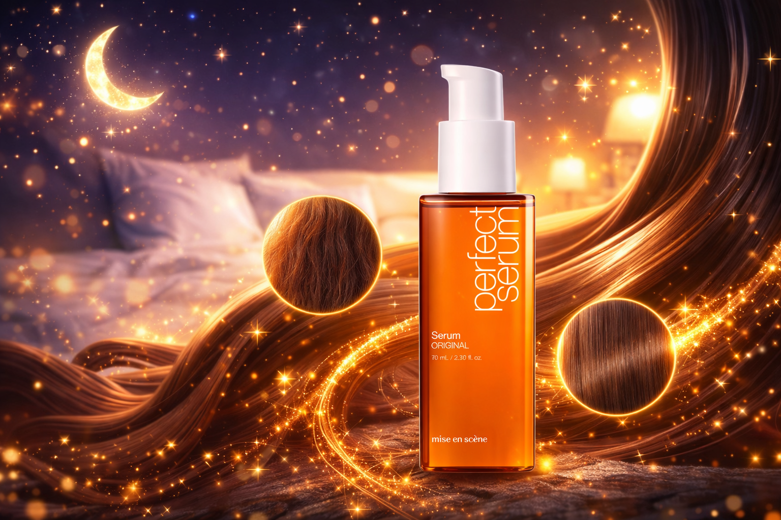 Hair Oil Overnight Mise en Scene Viral 2026, Rambut Lebih Halus dan Berkilau