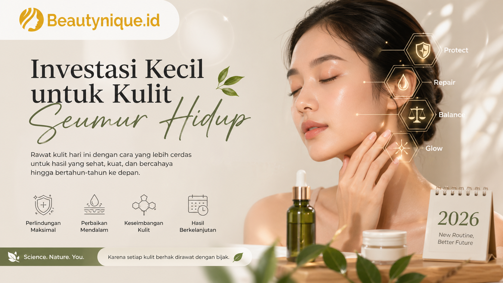 Skin Longevity Jadi Tren Cara Baru Merawat Kulit di 2026