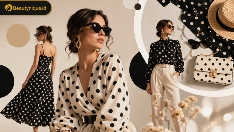 Tren Fashion 2026 Kembalinya Polkadot Jadi Statement Gaya Paling Ikonik Tahun Ini