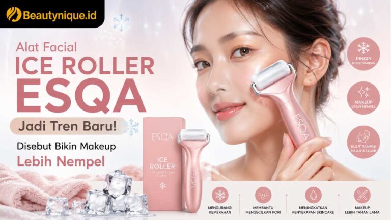 Alat Facial Ice Roller ESQA Viral, Makeup Disebut Lebih Nempel