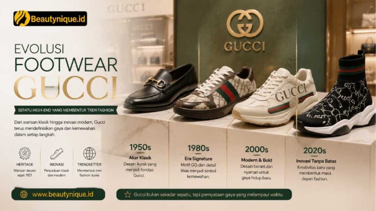 Evolusi Footwear Gucci: Sepatu High-End yang Membentuk Tren Fashion