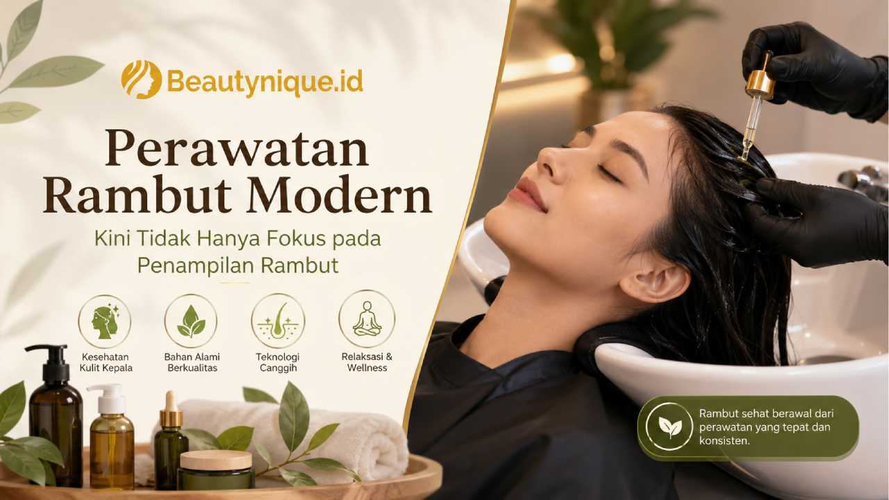 Hair Treatment Modern Kini Tidak Hanya Fokus pada Penampilan Rambut