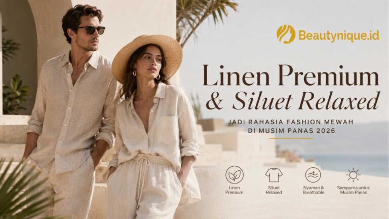 Linen Premium dan Siluet Relaxed Jadi Rahasia Fashion Mewah di Musim Panas 2026