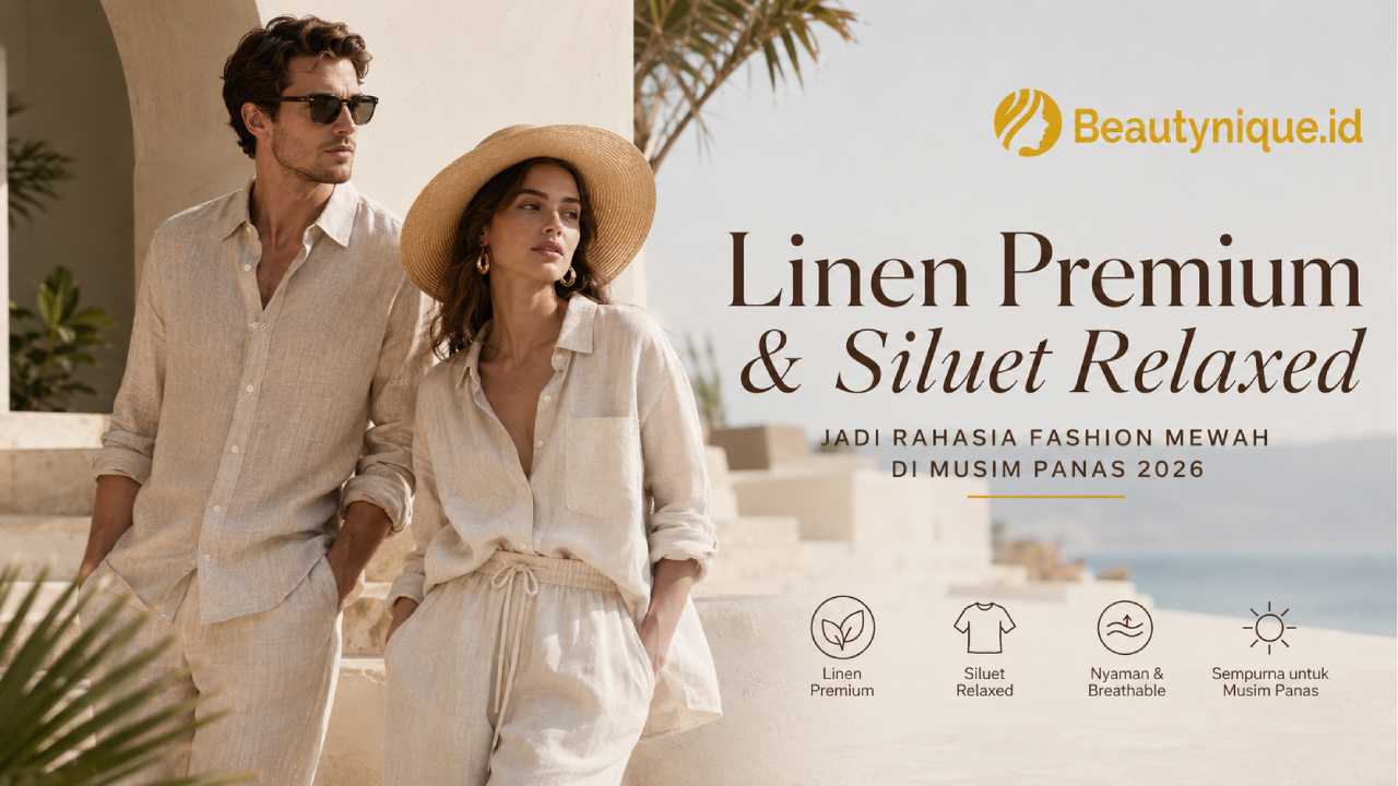 Linen Premium dan Siluet Relaxed Jadi Rahasia Fashion Mewah di Musim Panas 2026