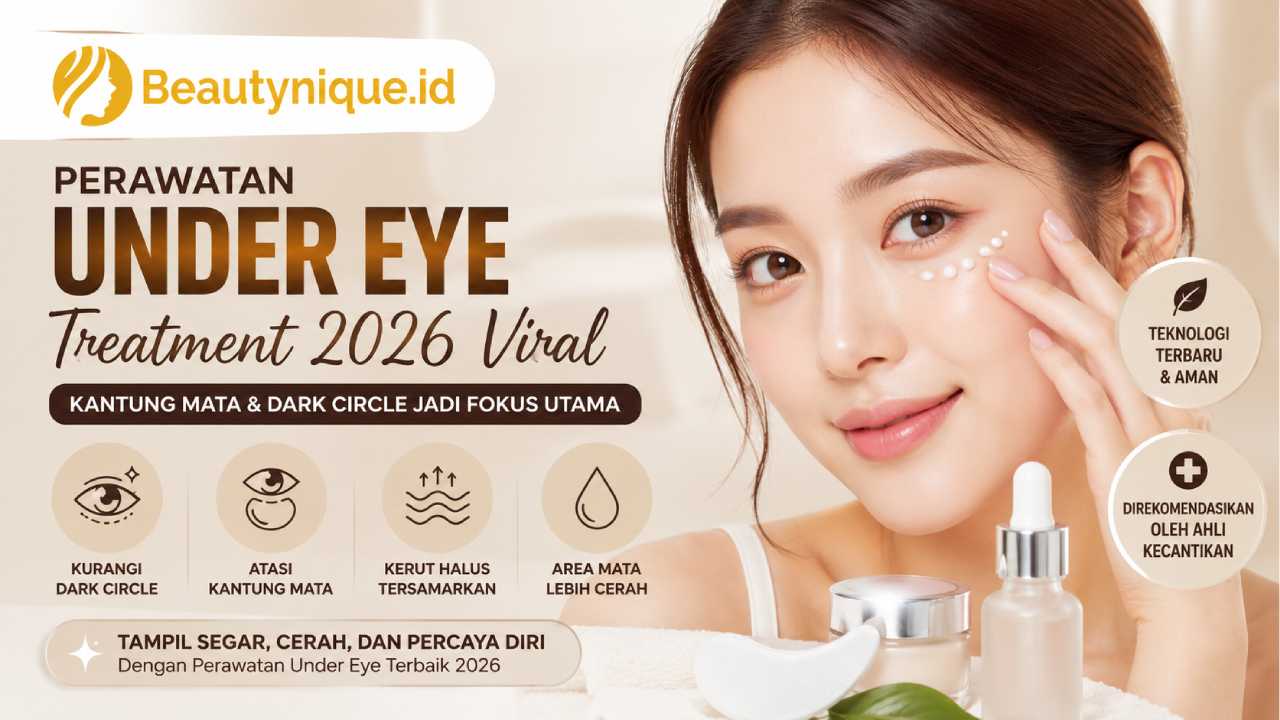 Perawatan Under Eye 2026 Viral, Dark Circle dan Kantung Mata Jadi Fokus