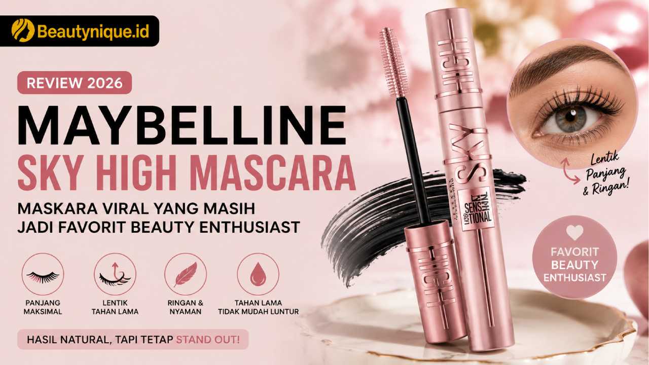 Review Maybelline Sky High Mascara 2026, Masih Viral!