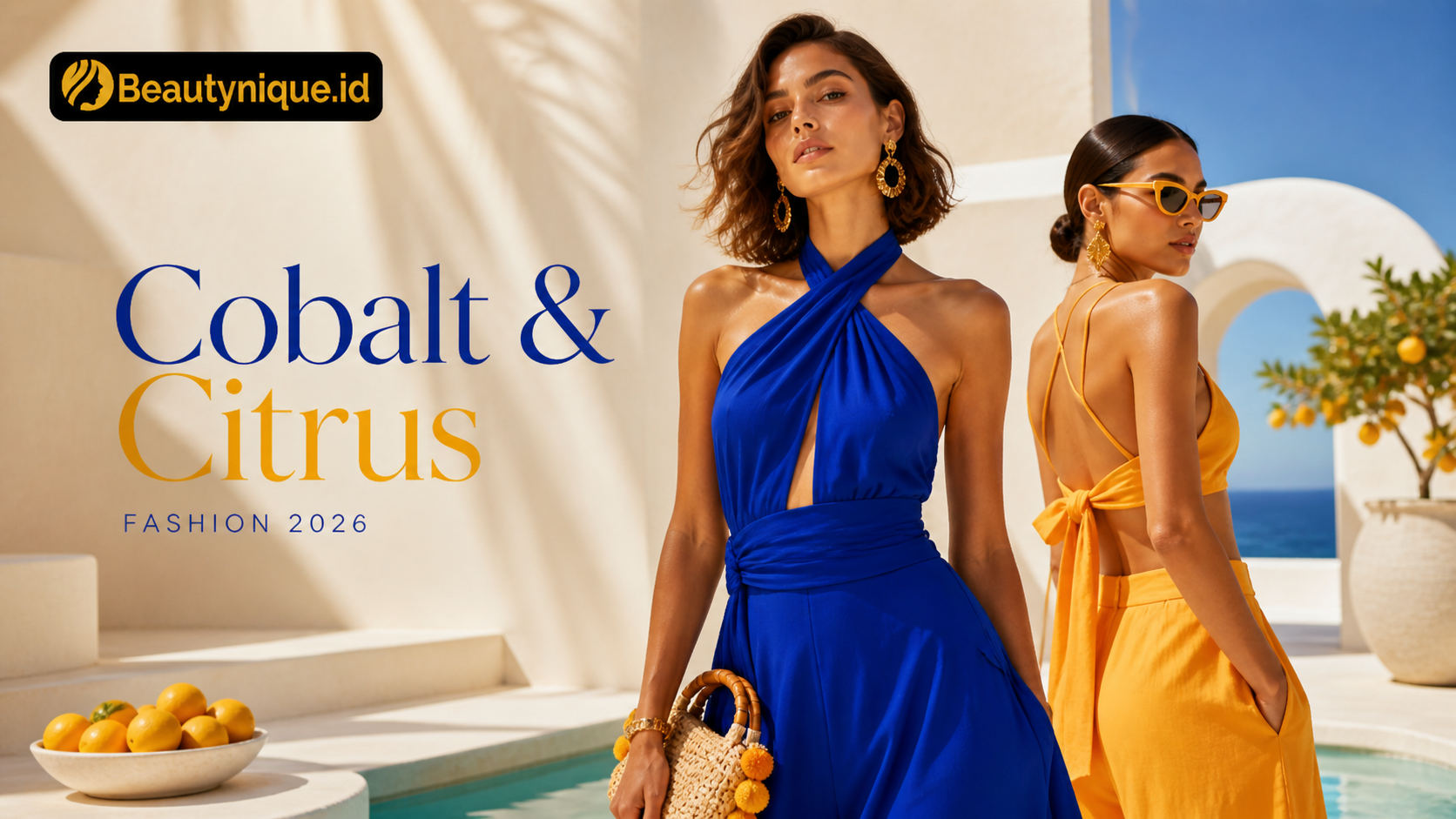 Warna Cobalt dan Citrus Kuasai Musim Panas, Fashion 2026 Terlihat Lebih Segar