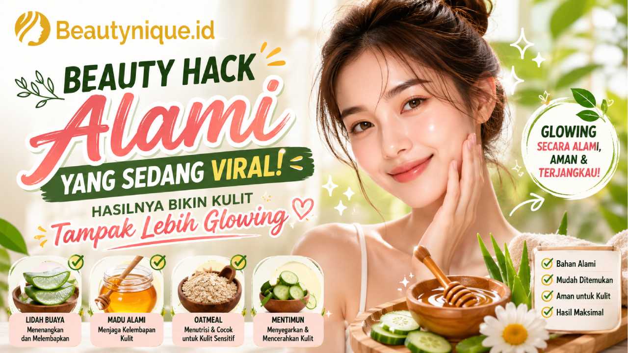 Beauty Hack Alami yang Sedang Viral, Hasilnya Bikin Kulit Tampak Lebih Glowing
