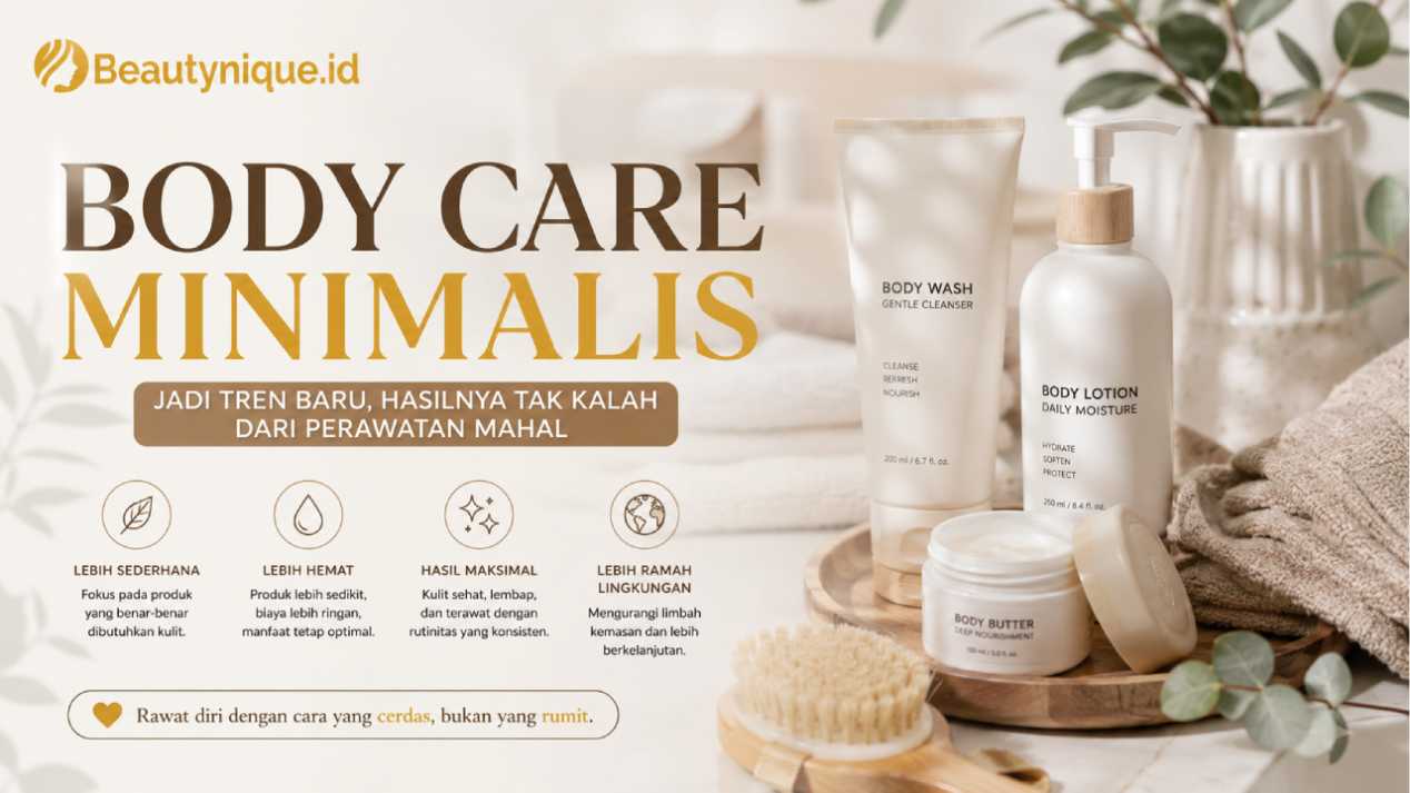 Body Care Minimalis Jadi Tren Baru, Hasilnya Tak Kalah dari Perawatan Mahal