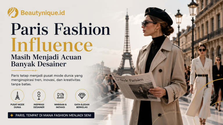 Paris Fashion Influence Masih Menjadi Inspirasi Utama Dunia Mode Modern