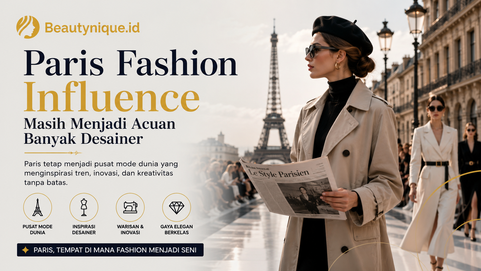 Paris Fashion Influence Masih Menjadi Inspirasi Utama Dunia Mode Modern