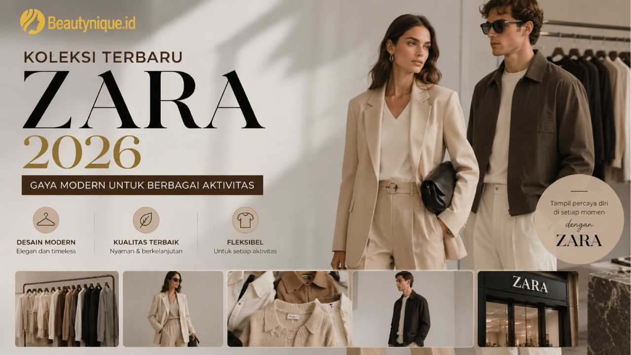 Koleksi Terbaru Zara Jadi Perbincangan, Gaya Modern yang Cocok untuk Berbagai Aktivitas