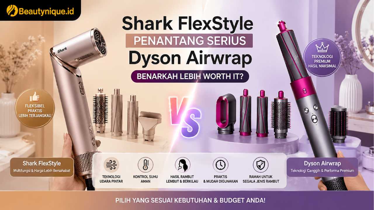 Shark FlexStyle Disebut Penantang Dyson Airwrap, Benarkah Lebih Worth It