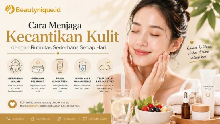 Cara Menjaga Kecantikan Kulit dengan Rutinitas Sederhana Setiap Hari agar Tetap Sehat dan Bercahaya