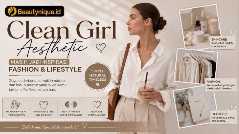 Clean Girl Aesthetic Masih Jadi Inspirasi Fashion dan Lifestyle Modern