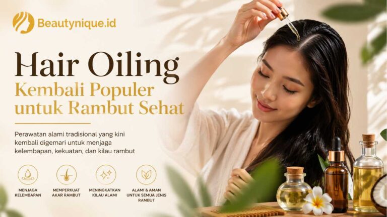 Hair Oiling Kembali Populer untuk Menjaga Rambut Tetap Sehat