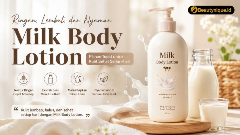 Milk Body Lotion Tetap Digemari Berkat Tekstur Ringan dan Nyaman