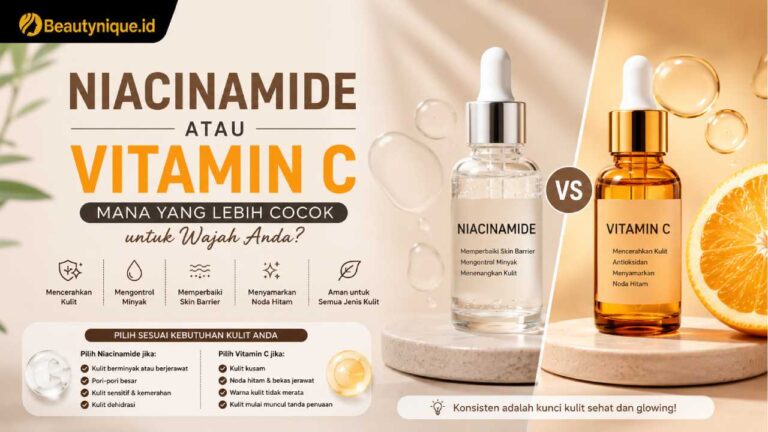 Niacinamide atau Vitamin C, Mana yang Lebih Cocok untuk Wajah Anda?
