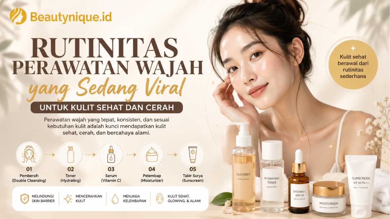 Rutinitas Perawatan Wajah yang Sedang Viral untuk Kulit Sehat dan Cerah