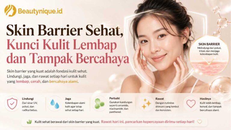 Skin Barrier Sehat, Kunci Kulit Lembap dan Tampak Bercahaya
