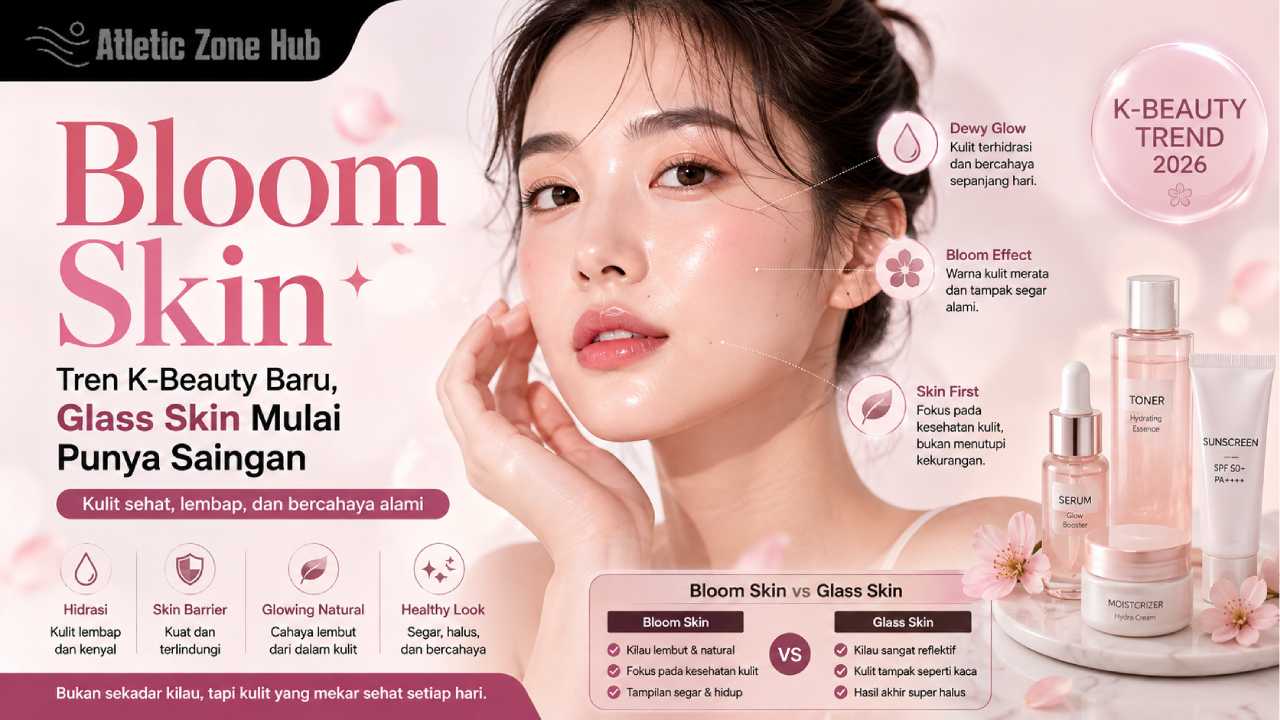 Bloom Skin Jadi Tren K-Beauty Baru, Glass Skin Mulai Punya Saingan
