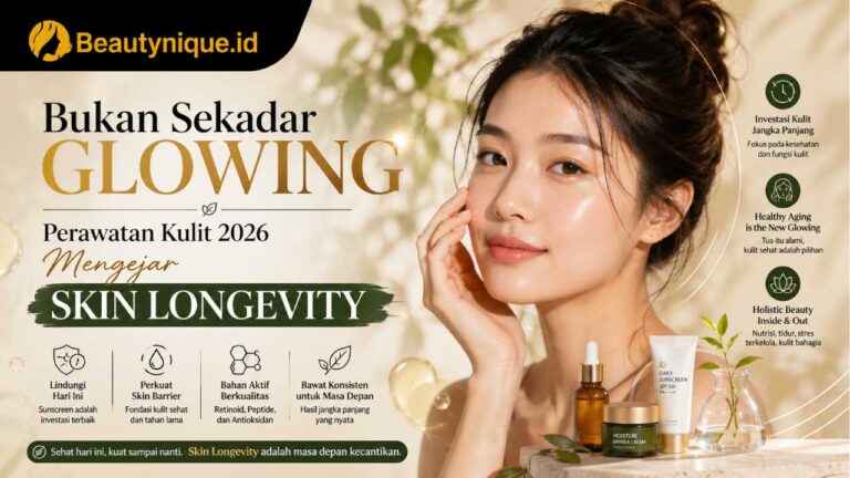 Bukan Sekadar Glowing, Perawatan Kulit 2026 Mengejar Skin Longevity
