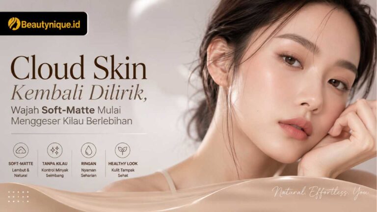 Cloud Skin Kembali Dilirik, Wajah Soft-Matte Mulai Menggeser Kilau Berlebihan
