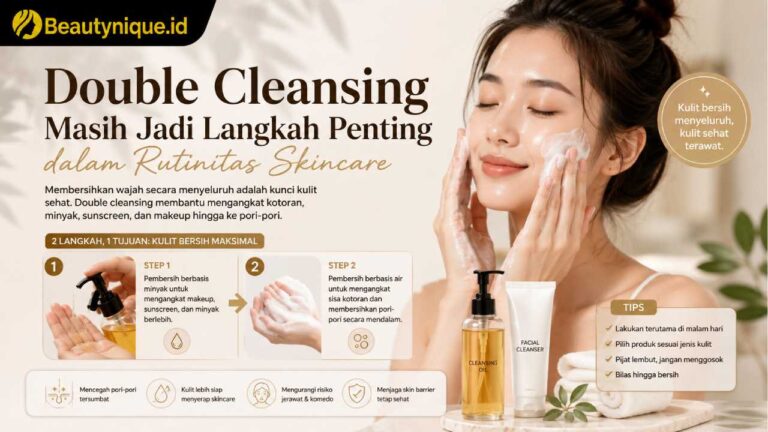 Double Cleansing Masih Jadi Langkah Penting dalam Rutinitas Skincare