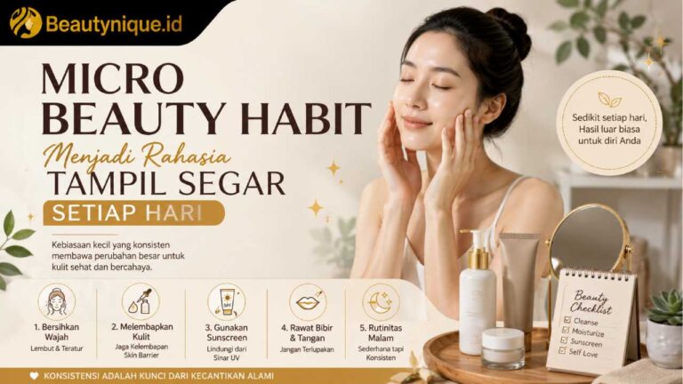 Micro Beauty Habit Menjadi Rahasia Tampil Segar Setiap Hari