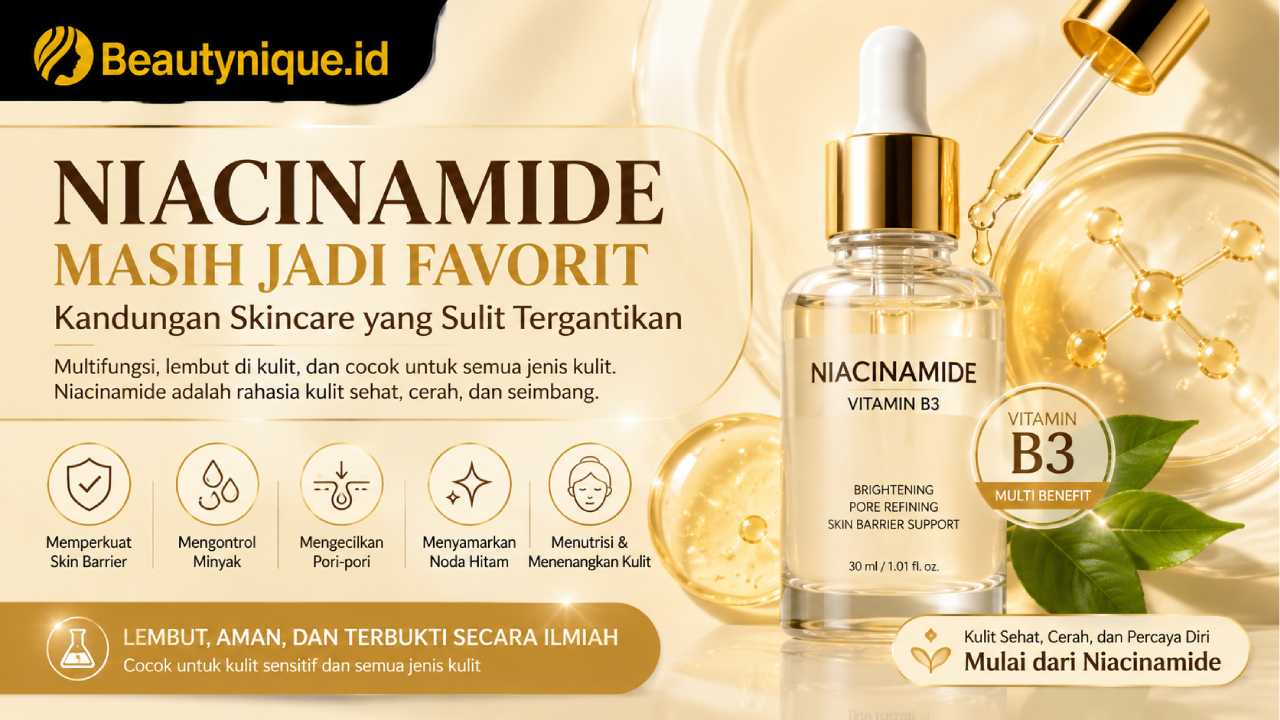 Niacinamide Masih Jadi Favorit, Kandungan Skincare yang Sulit Tergantikan