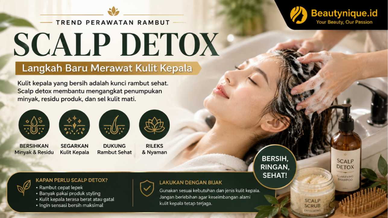 Scalp Detox Mulai Dilirik sebagai Langkah Baru Merawat Kulit Kepala