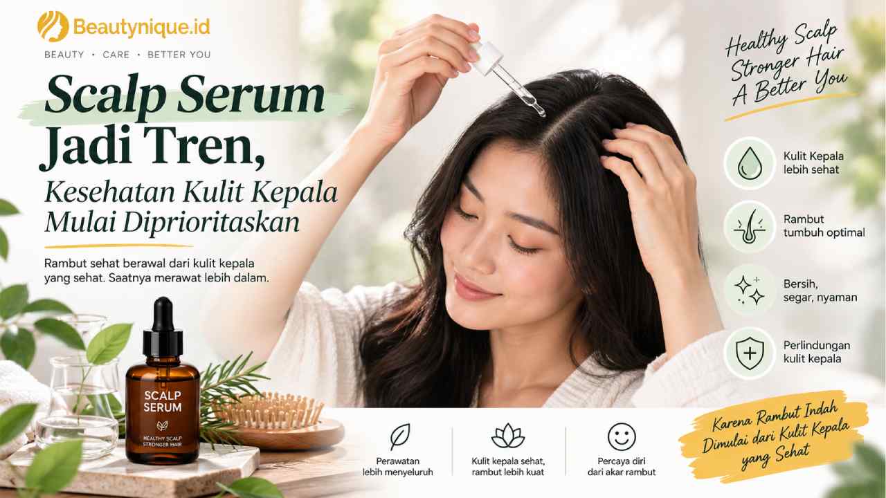 Scalp Serum Jadi Tren, Kesehatan Kulit Kepala Mulai Diprioritaskan