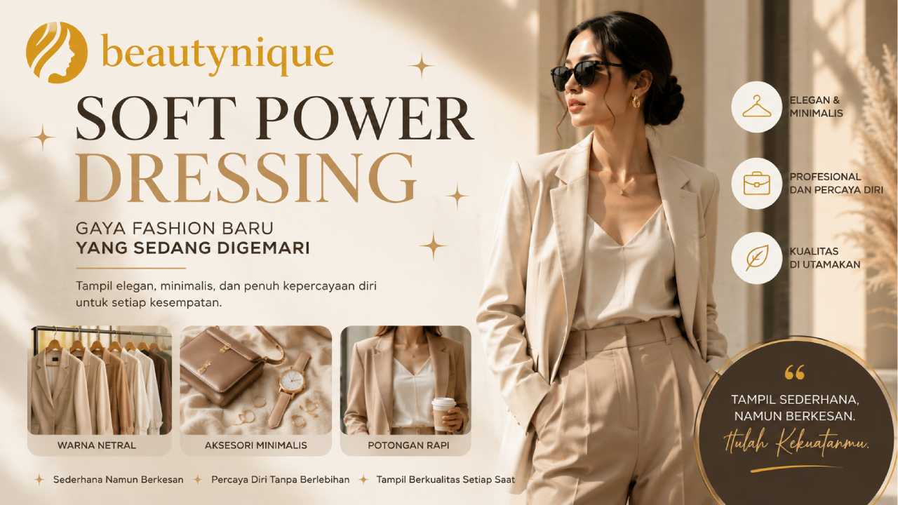Soft Power Dressing Menjadi Gaya Fashion Baru yang Sedang Digemari