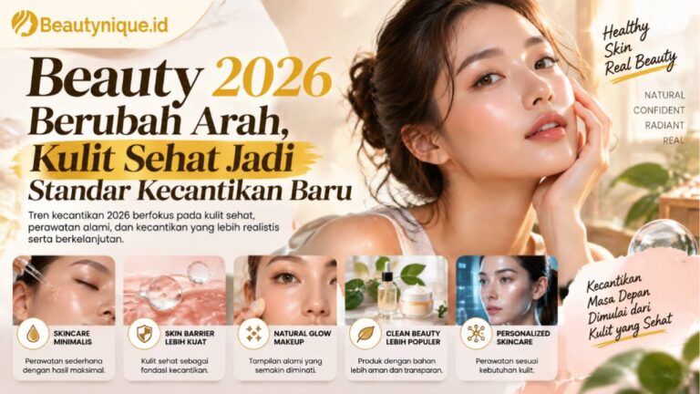 Beauty 2026 Berubah Arah, Kulit Sehat Jadi Standar Kecantikan Baru