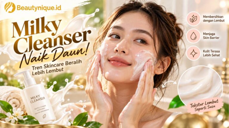 Milky Cleanser Naik Daun, Tren Skincare Beralih Lebih Lembut
