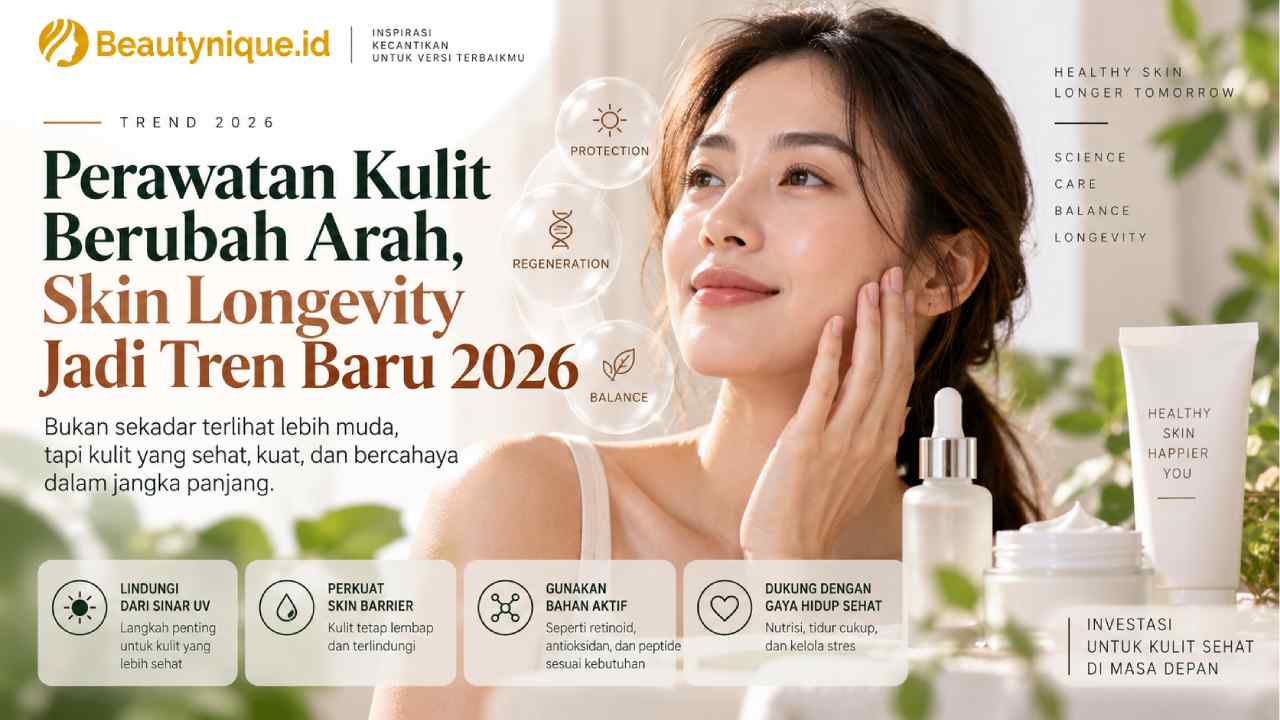 Perawatan Kulit Berubah Arah, Skin Longevity Jadi Tren Baru 2026