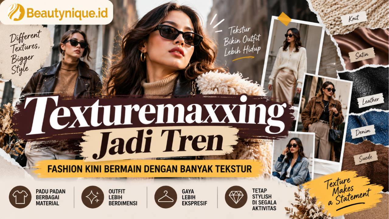 Texturemaxxing Jadi Tren, Fashion Kini Bermain dengan Banyak Tekstur