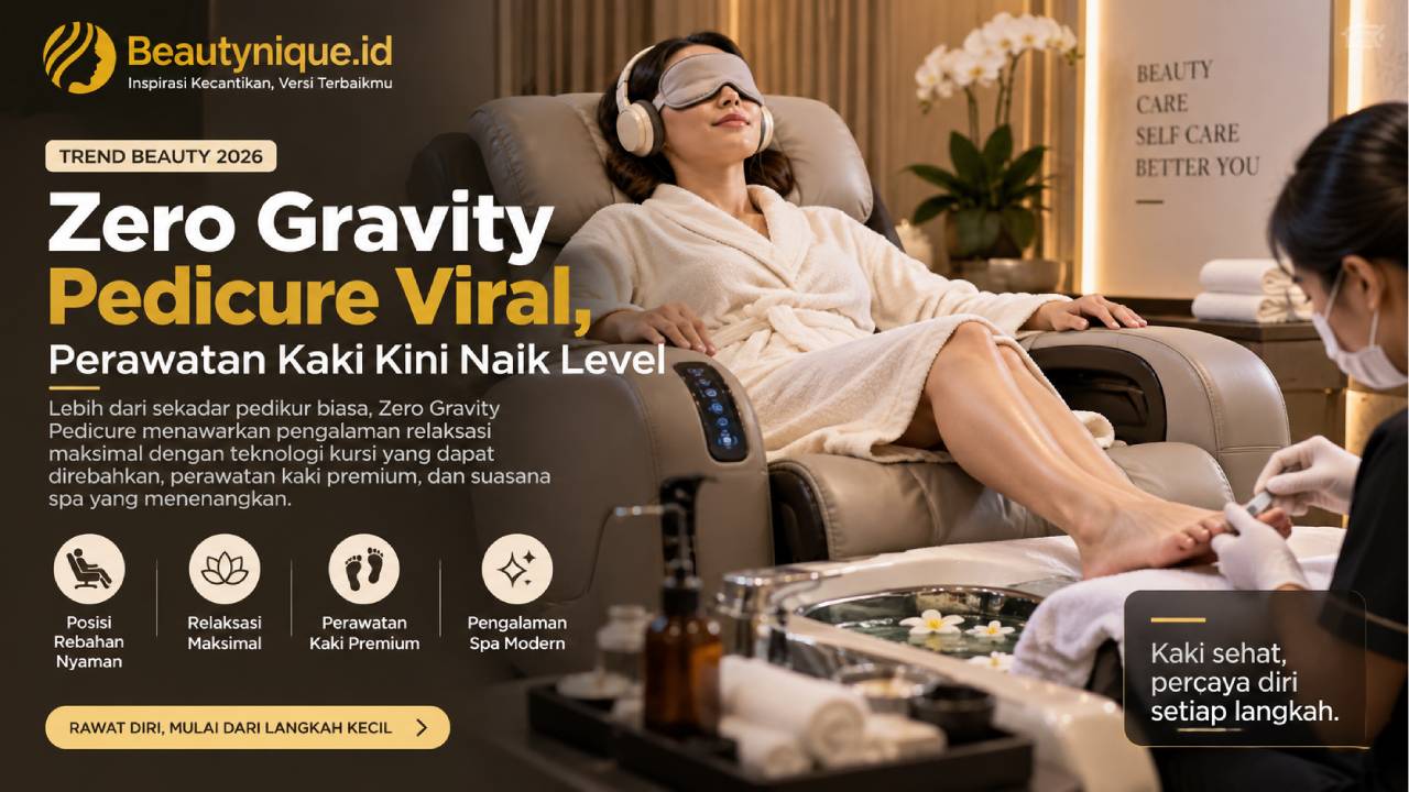 Zero Gravity Pedicure Viral, Perawatan Kaki Kini Naik Level