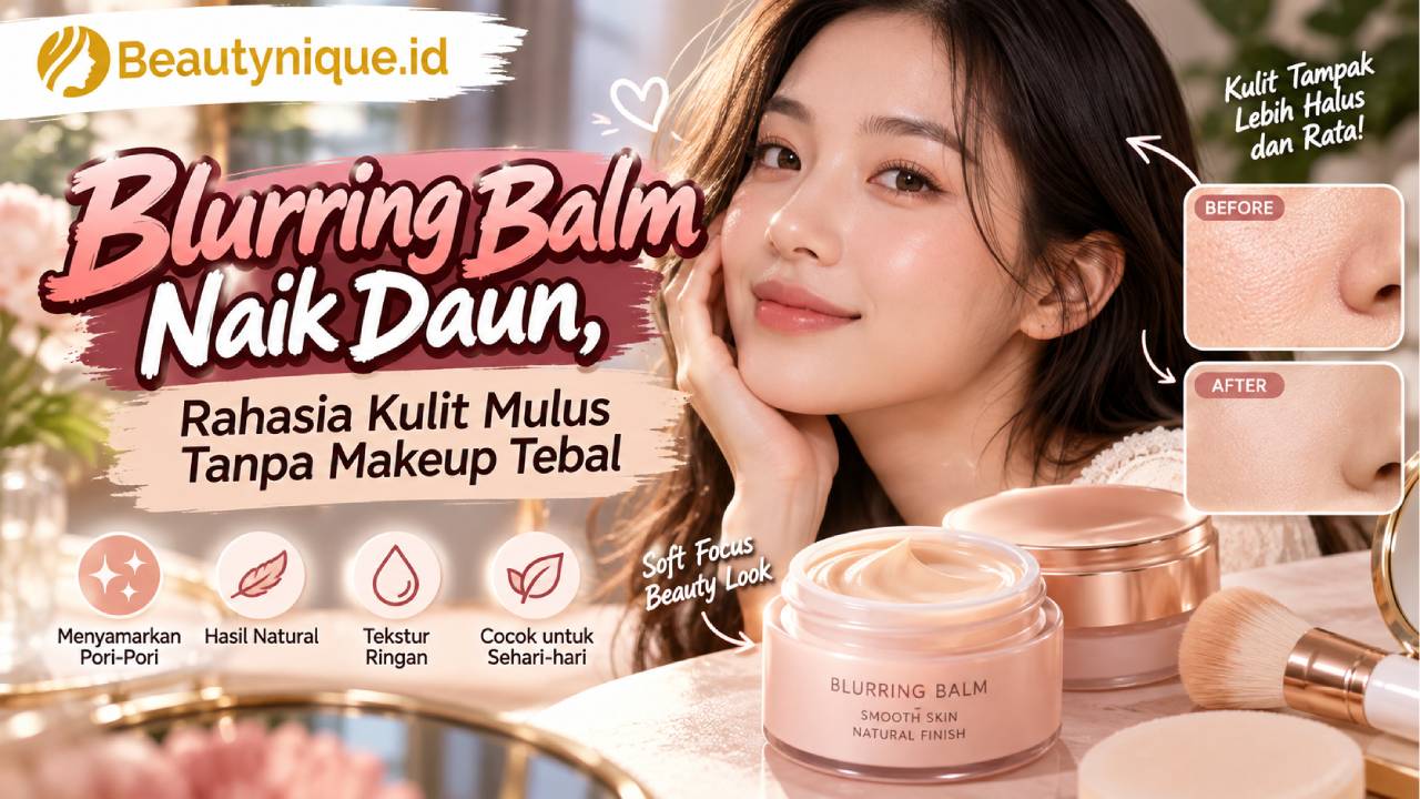 Blurring Balm Naik Daun, Rahasia Kulit Mulus Tanpa Makeup Tebal