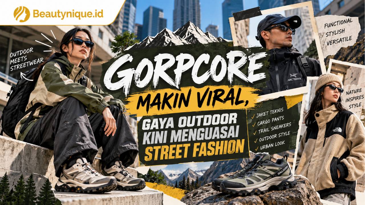 Gorpcore Makin Viral, Gaya Outdoor Kini Menguasai Street Fashion