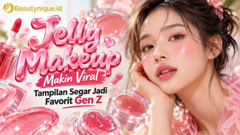 Jelly Makeup Makin Viral, Tampilan Segar Jadi Favorit Gen Z