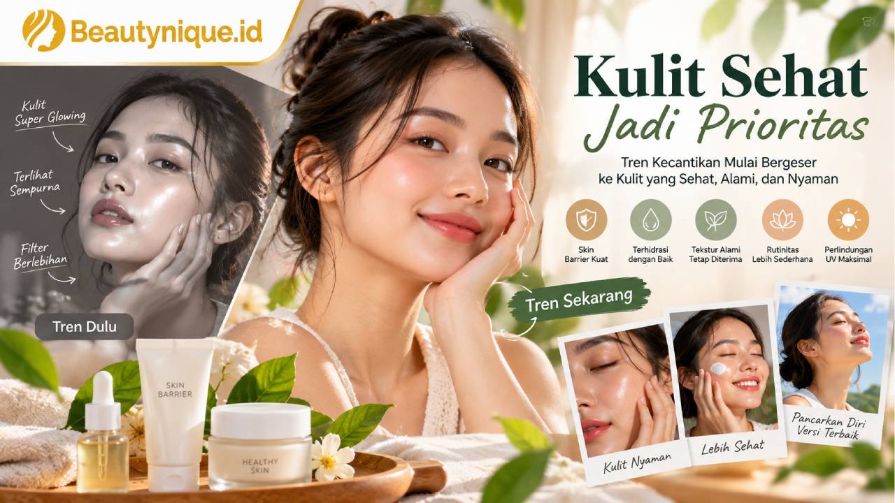 Kulit Glowing Bukan Lagi Target, Tren Baru Mulai Bergeser
