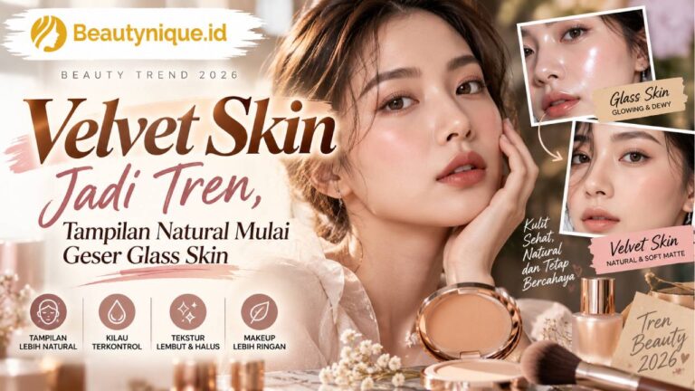 Velvet Skin Jadi Tren, Tampilan Natural Mulai Geser Glass Skin